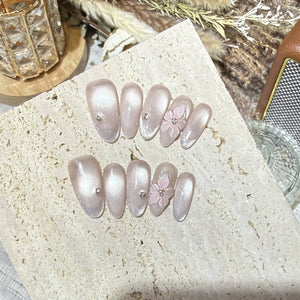 Handmade Pink Diamond Garden (Square, Medium)